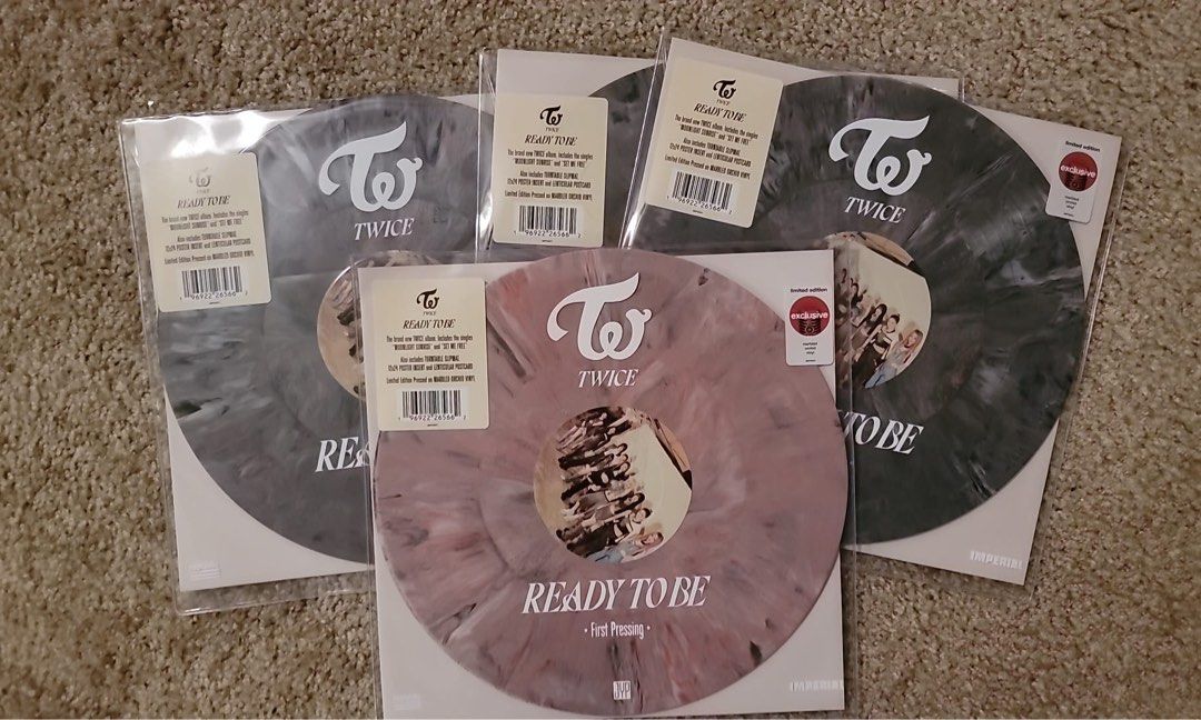 TWICE ready to be アメリカ target vinyl ③ | signalstationpizza.com