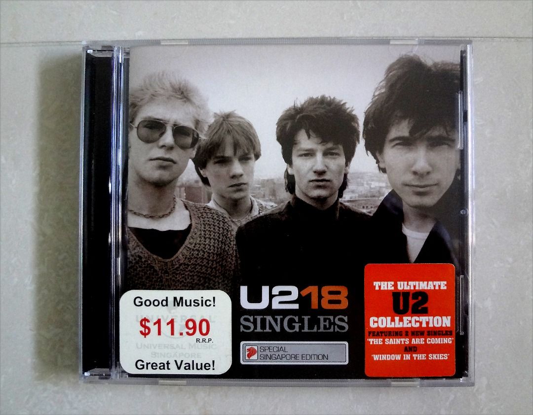 U2 18 Singles CD, Hobbies & Toys, Music & Media, CDs & DVDs on