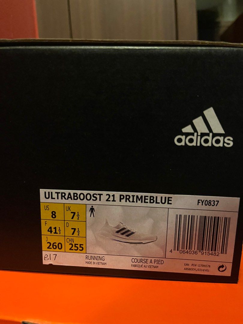 prime blue ultraboost 21