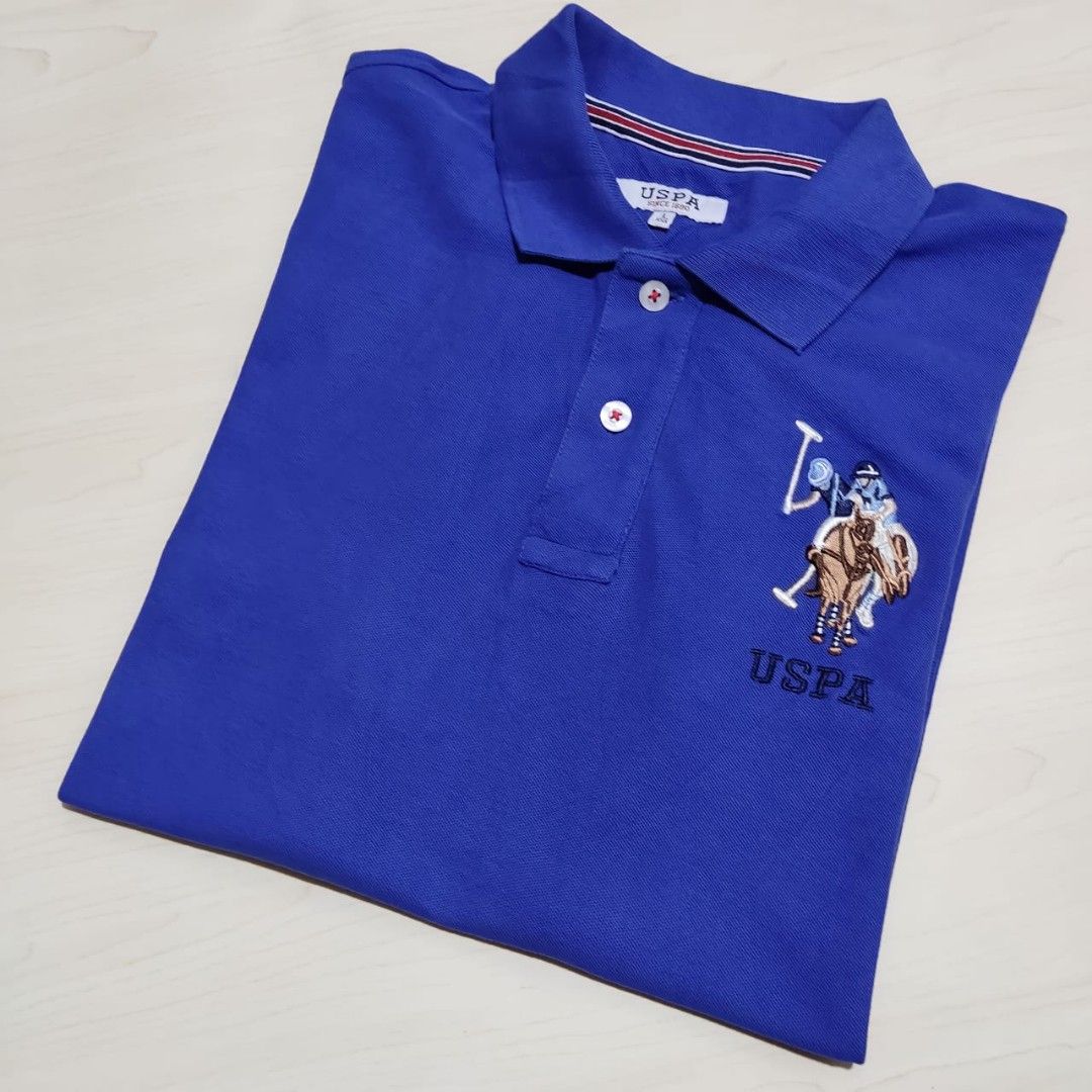 Kaos Polo Shirt Polo Sport Original Logo Uspa Polo T Shirts Polo