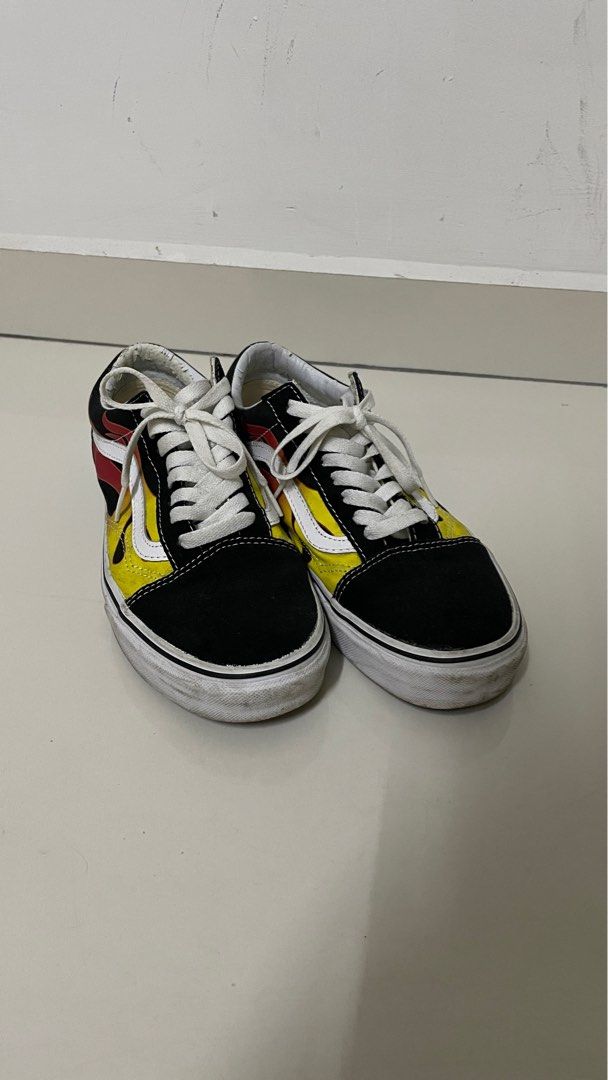 Vans old skool flame edition sneaker authentic old school, Men's