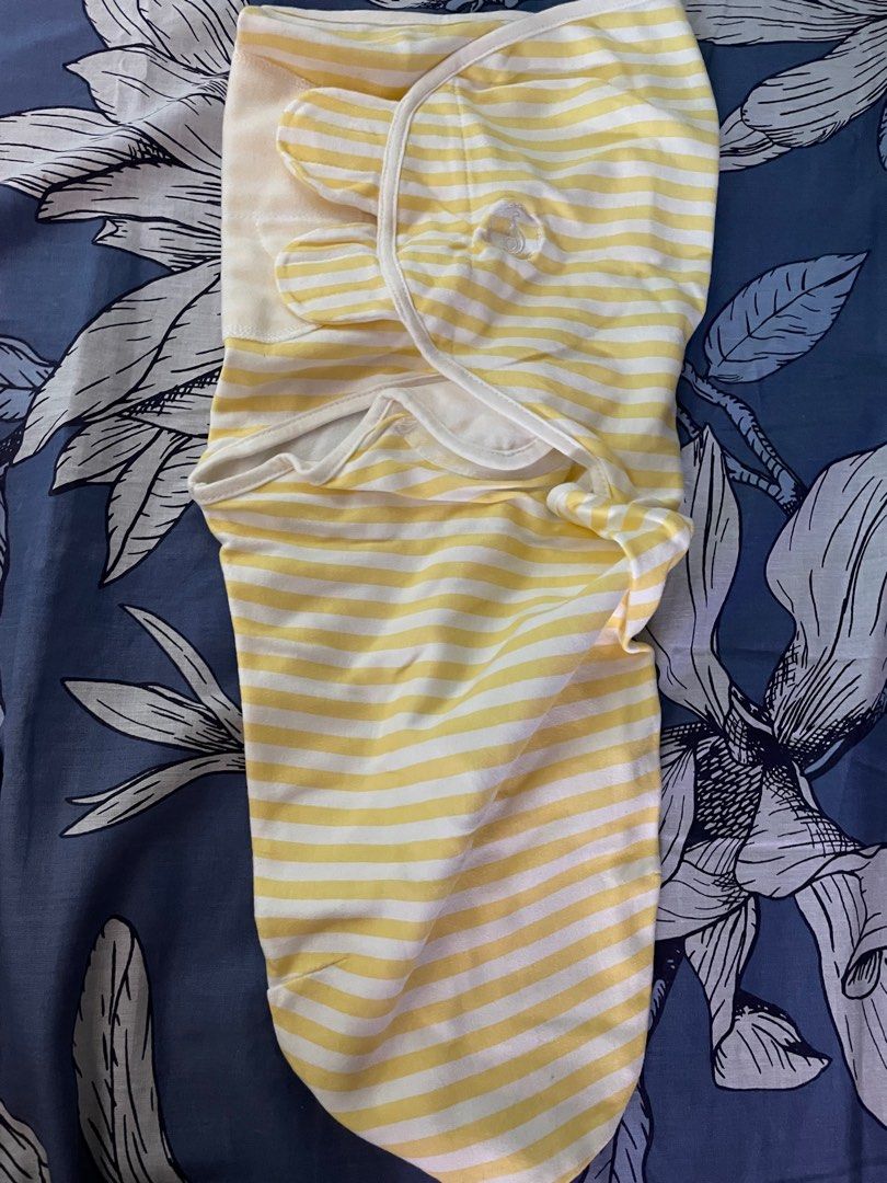 Velcro Swaddle Yellow line Swaddies PH on Carousell