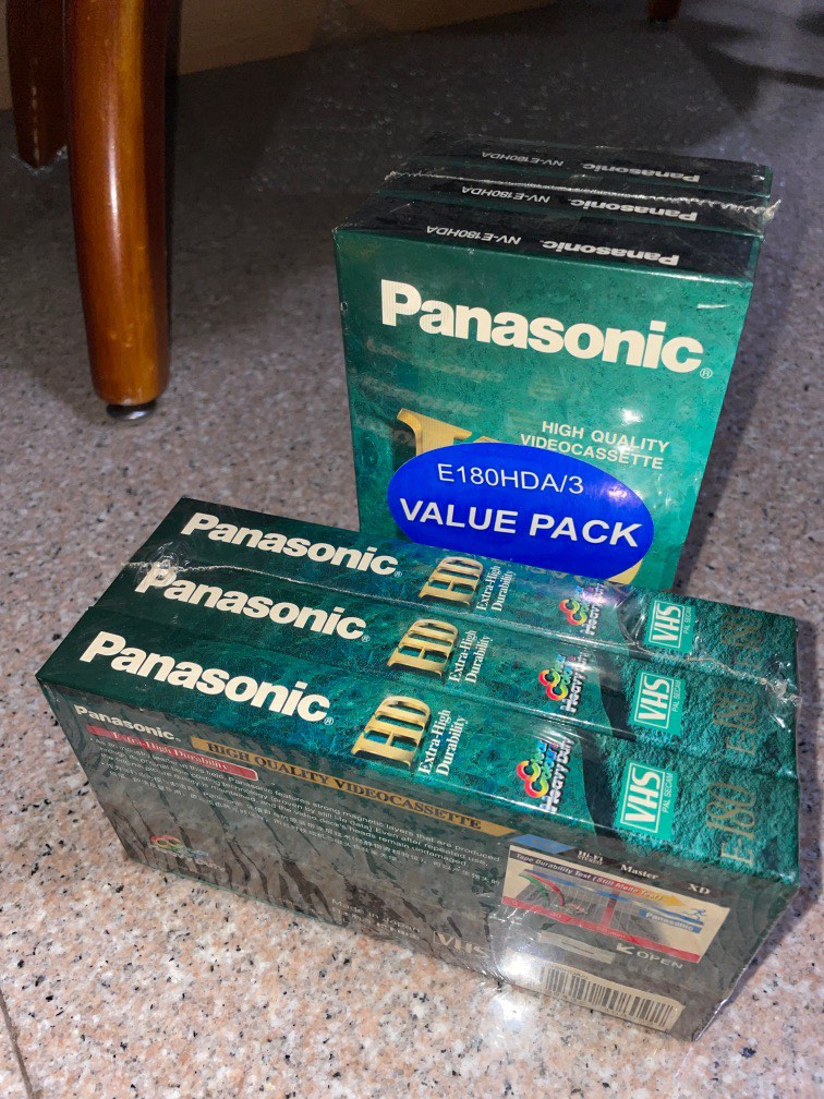 vintage brand new unopened vhs tapes, Hobbies & Toys, Music & Media