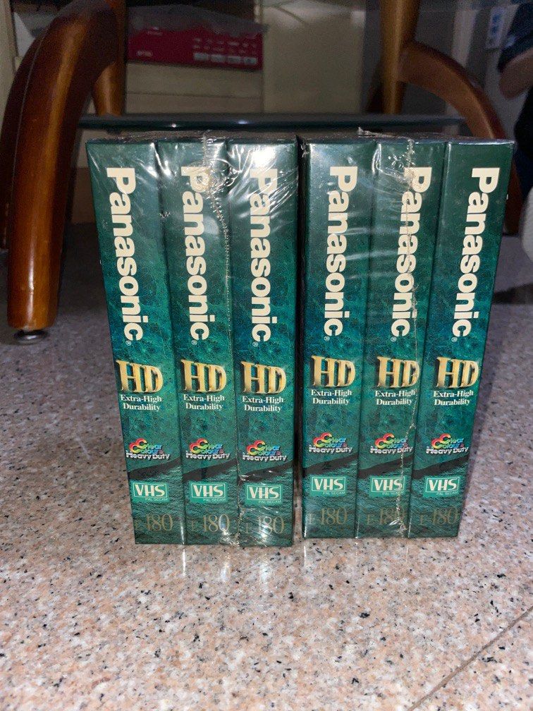 vintage brand new unopened vhs tapes, Hobbies & Toys, Music & Media