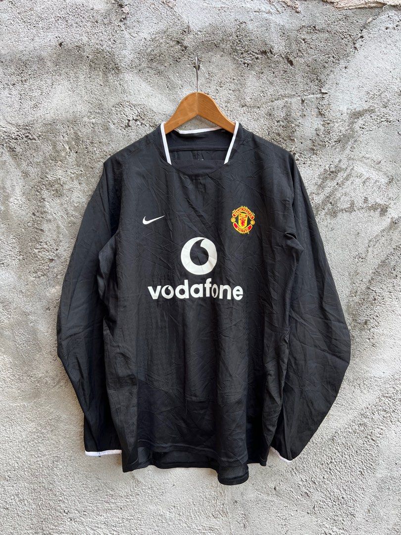 Manchester united black hotsell jersey long sleeve