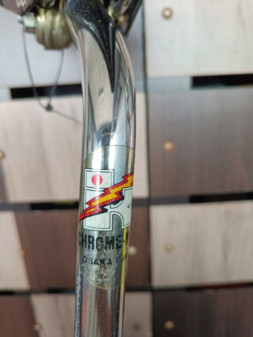 Vintage Oldschool Kuwahara Laser Post Layback BMX Seat Post, Sports