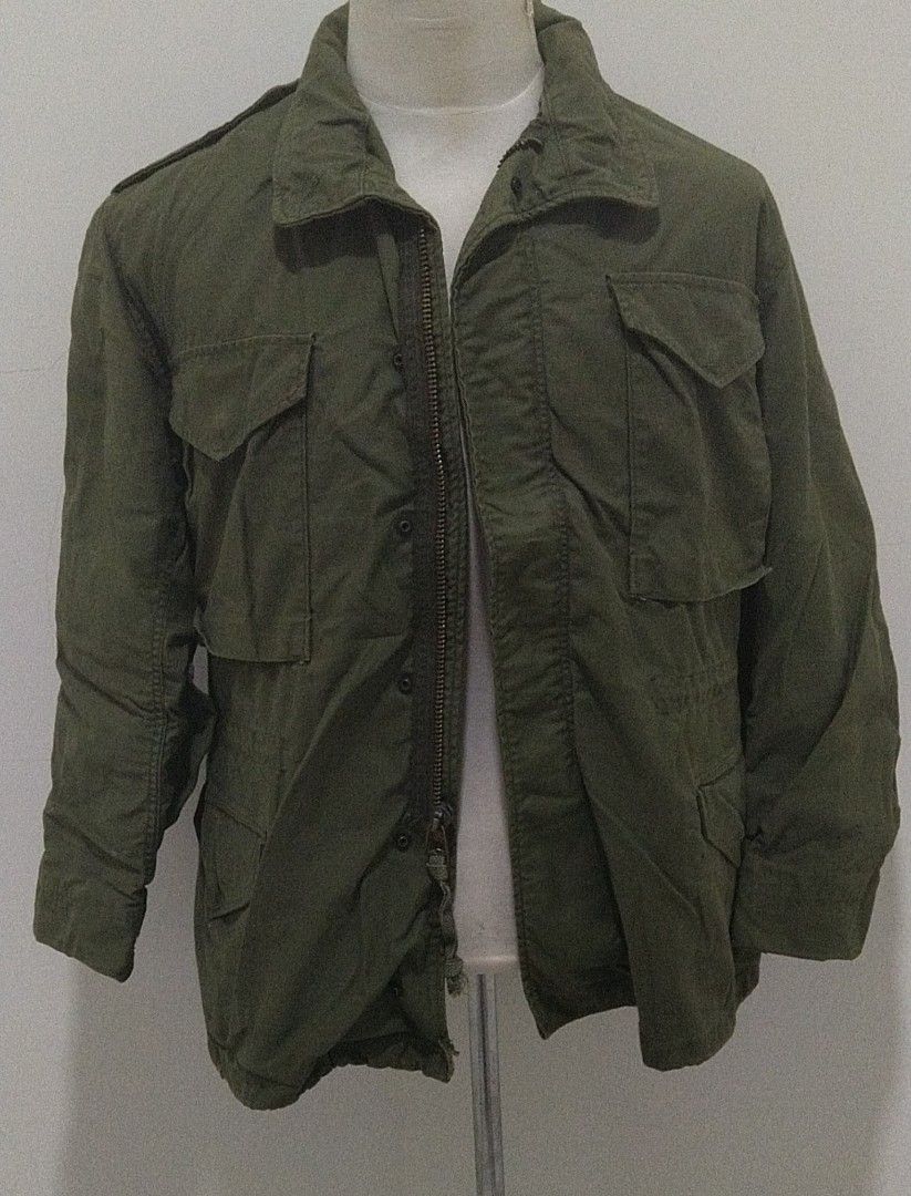 Vintage US Army M65 Field Jacket 1982, Men's Fashion, Coats, Jackets
