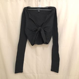 Y2k F21 black longsleeves