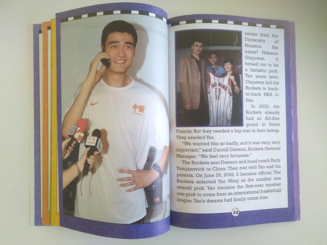 Yao Ming Biography, Hobbies & Toys, Books & Magazines, Children’s Books