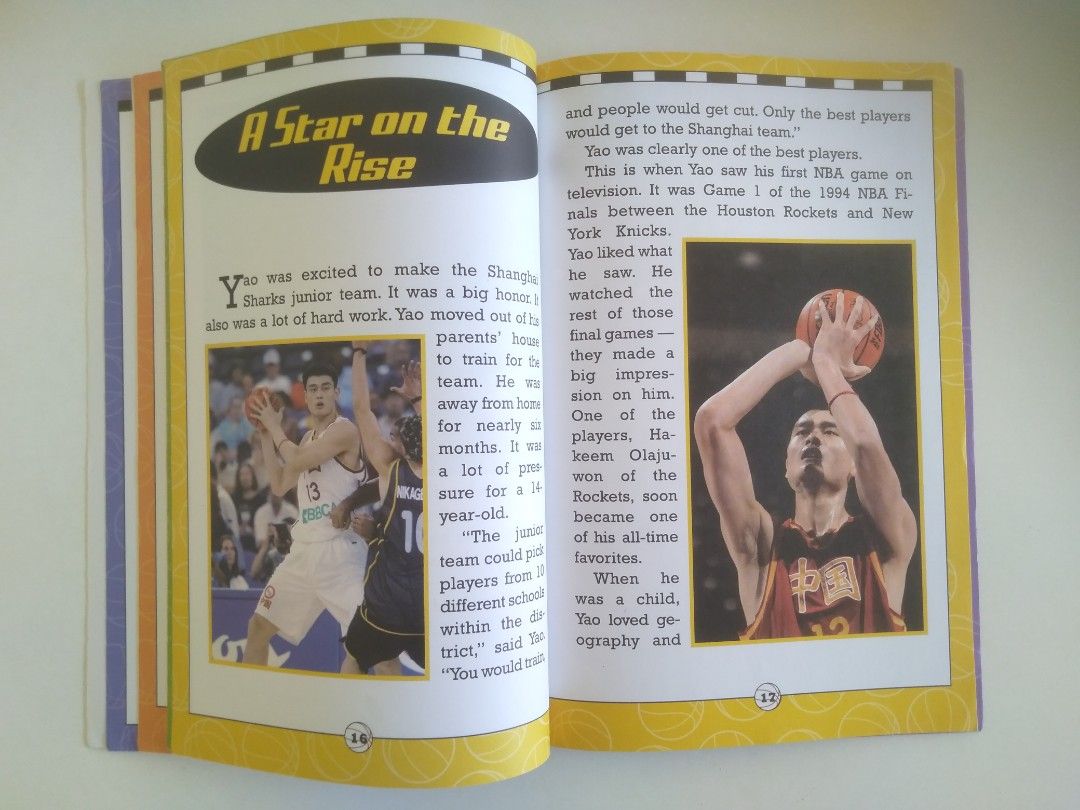 Yao Ming Biography, Hobbies & Toys, Books & Magazines, Children’s Books