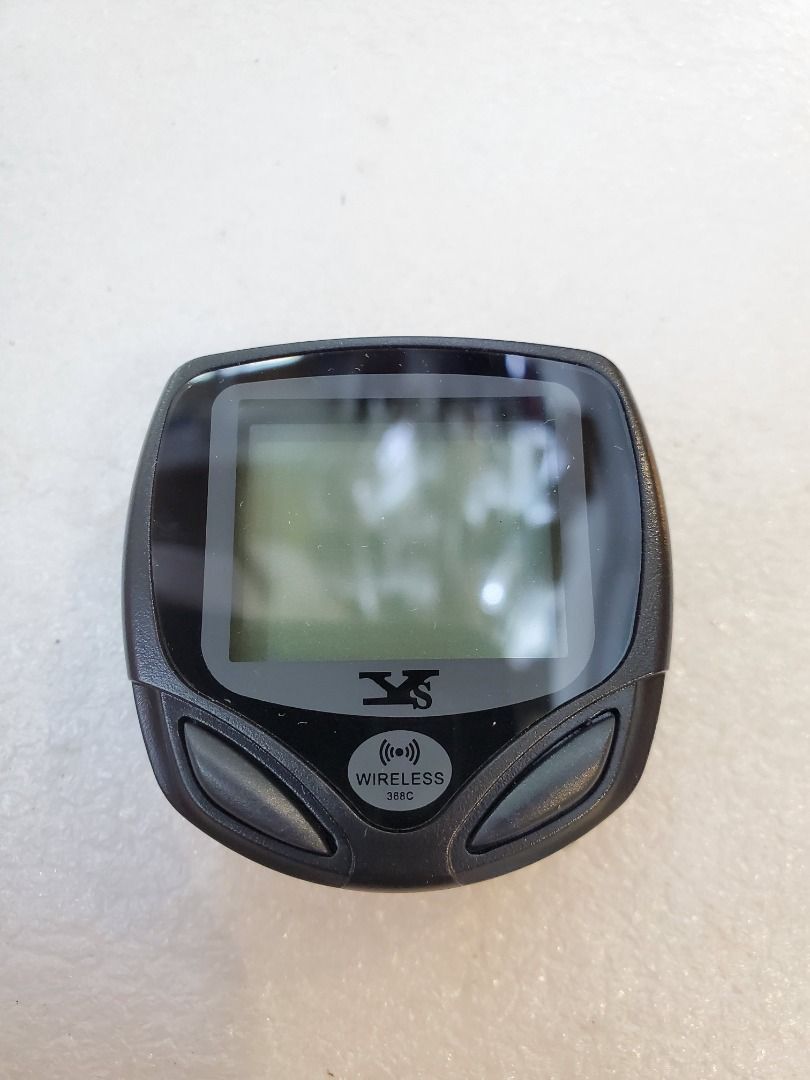 YS 368C 15 Functions Wireless Bicycle Computer Black