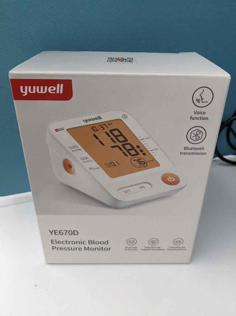 Yuwell YE670D Electronic Blood Pressure Monitor, Health & Nutrition