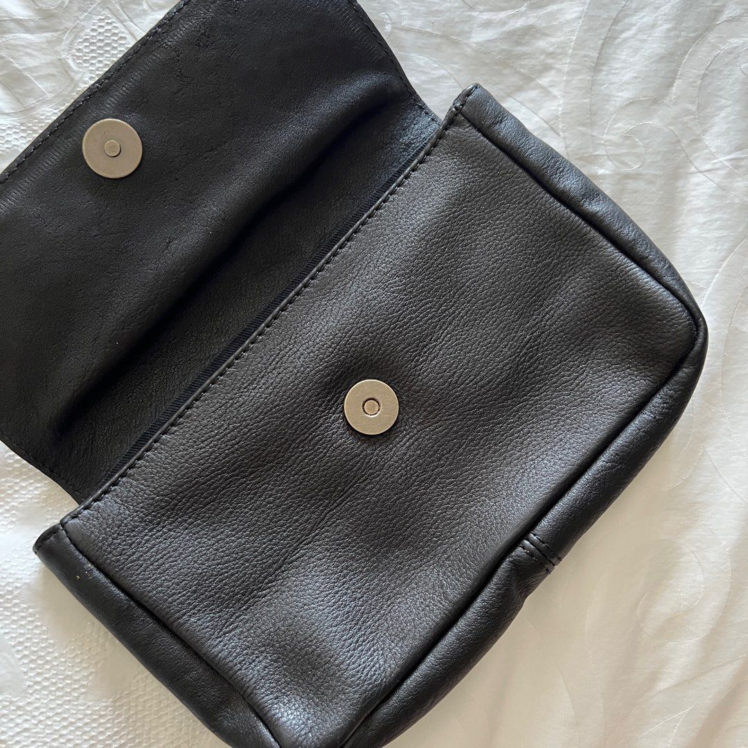 A.P.C Sac Havane Bag Black Leather Purse APC India | Ubuy