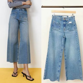 Zara wideleg highwaist jeans