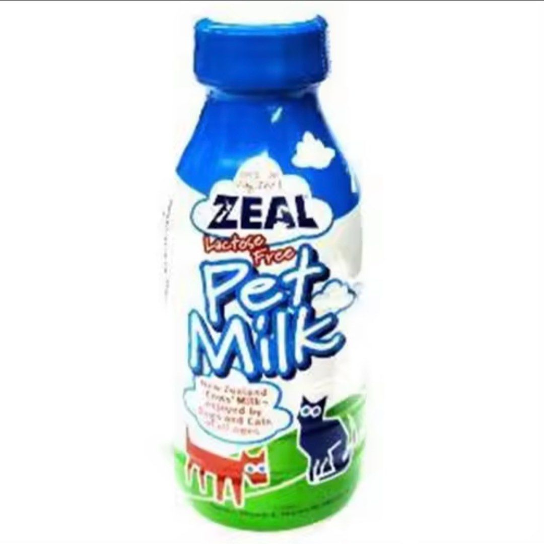 1L Zeal pet milk for dog and cat lactose free suitable for puppy, adult