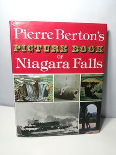 1993 PICTURE BOOK of NIAGARA FALLS Hardbound Coffee Table Book by Pierre Berton Vintage & Collectible