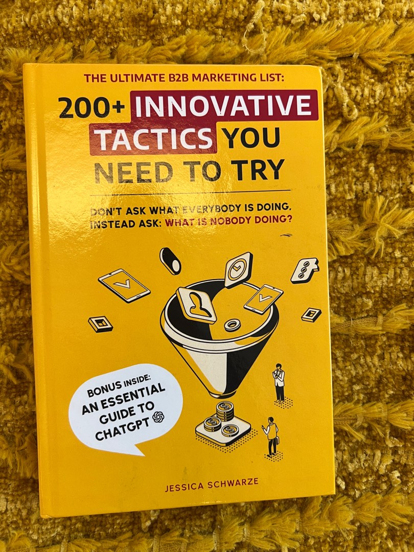 200 innovative tactics you need to try, Hobbies & Toys, Books