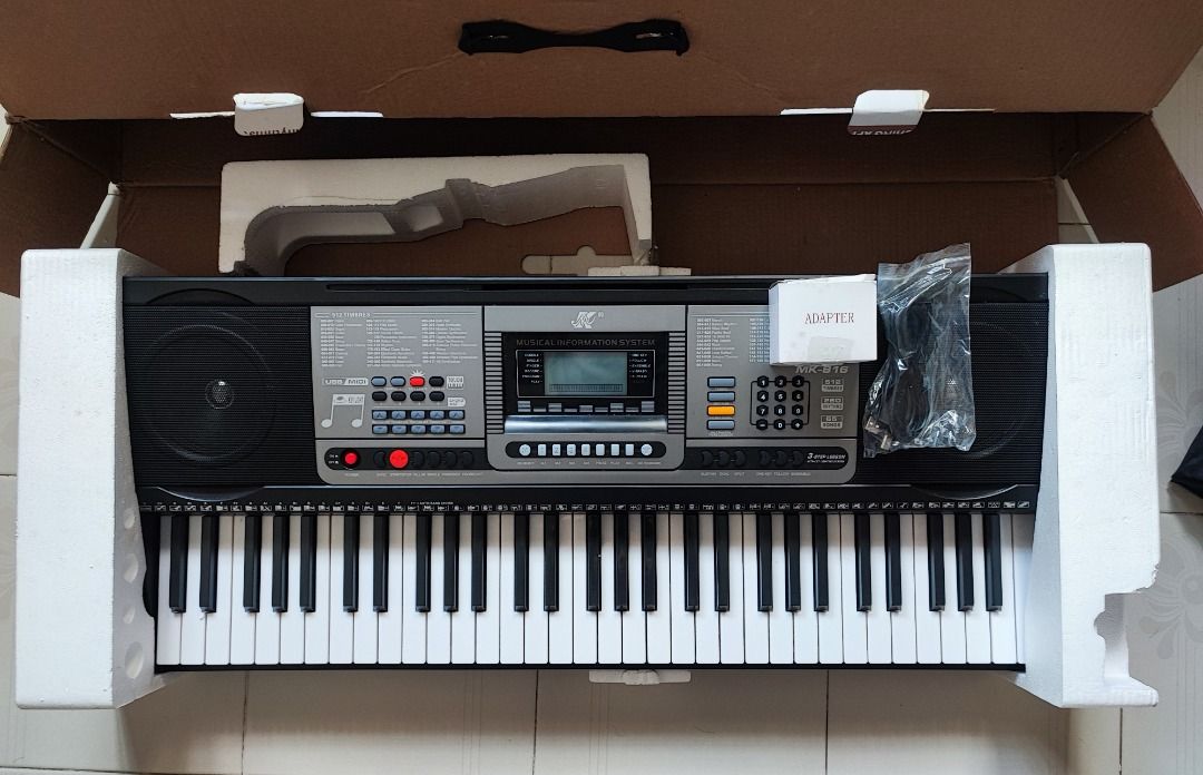 61 Key PREMIUM MIDI Music Keyboard with Velocity Keys, Hobbies & Toys ...