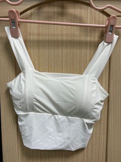 冰絲涼感背心🖤白