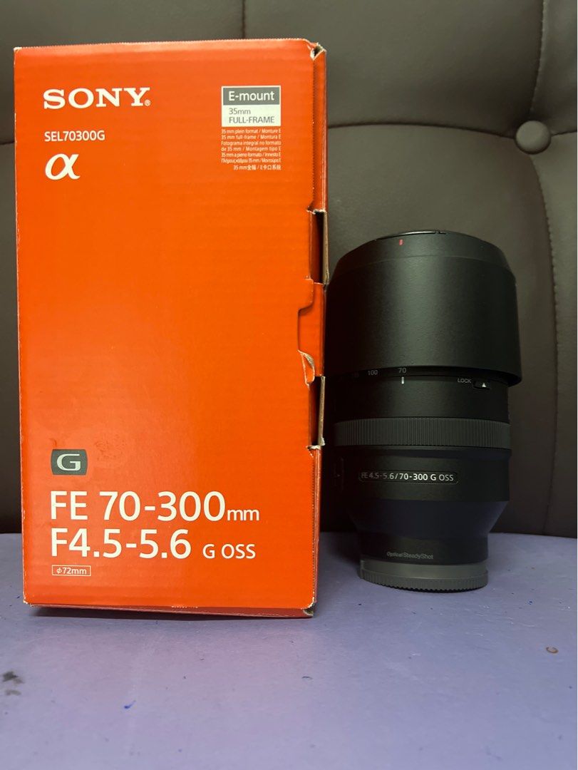 SONY FE 70-300F4.5-5.6 G OSS 数回使用-