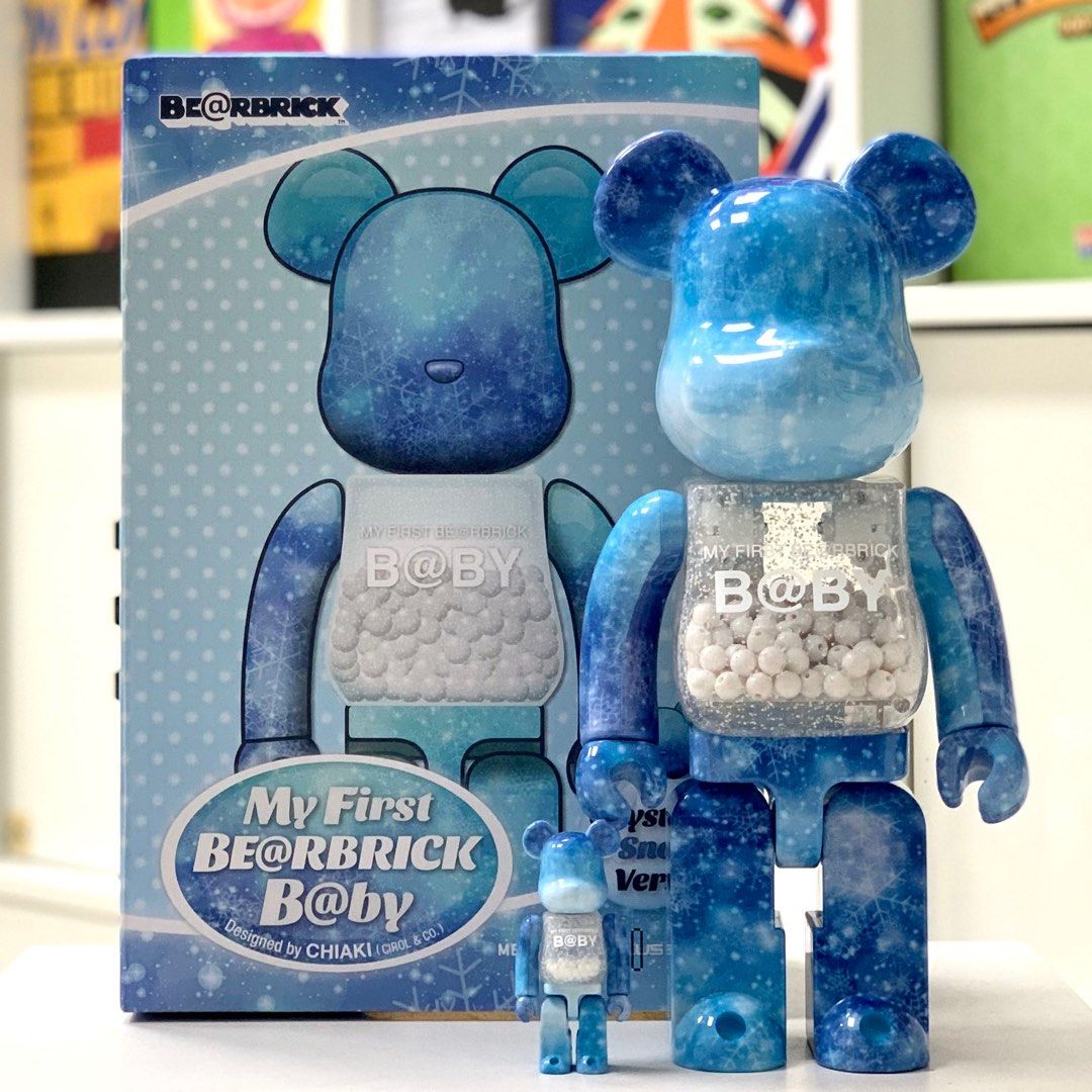 未開封bearbrick bearbrick 400%100% 雪花fristbaby 全新現貨, 興趣及