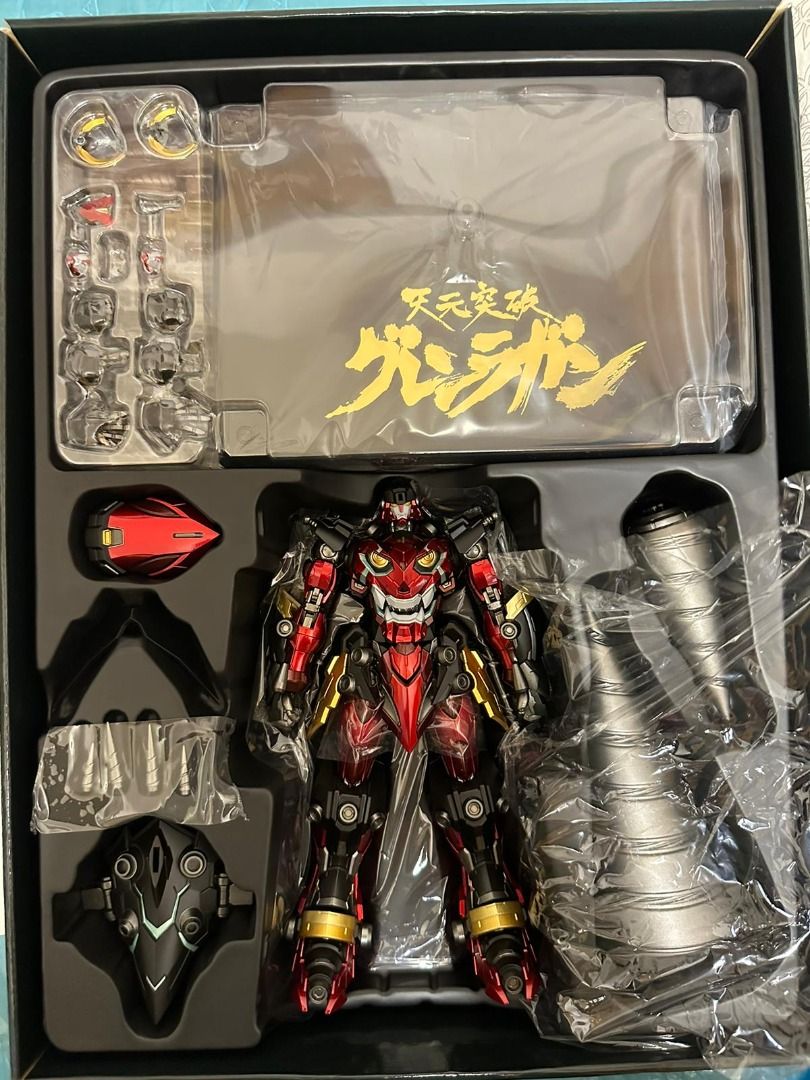 已開, 無Display) CCS Toys CCSTOYS 鉄魄(MORTAL MIND) 天元突破Gurren