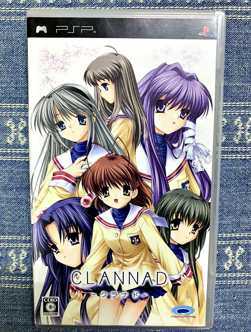 (有說明書) PSP CLANNAD 雙碟版 CLANNAD Protable 日版 K3