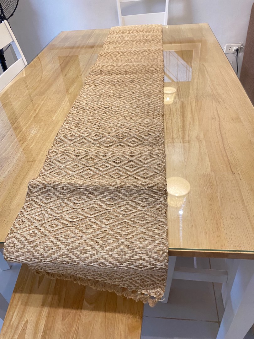 Abaca Table Runner, Furniture & Home Living, Kitchenware & Tableware