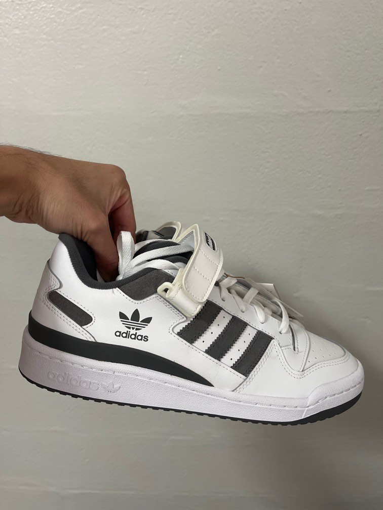 adidas forum grey low