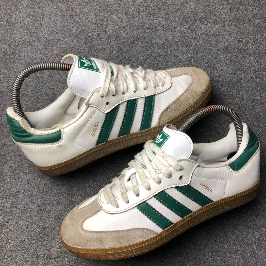 Adidas samba green gumsole