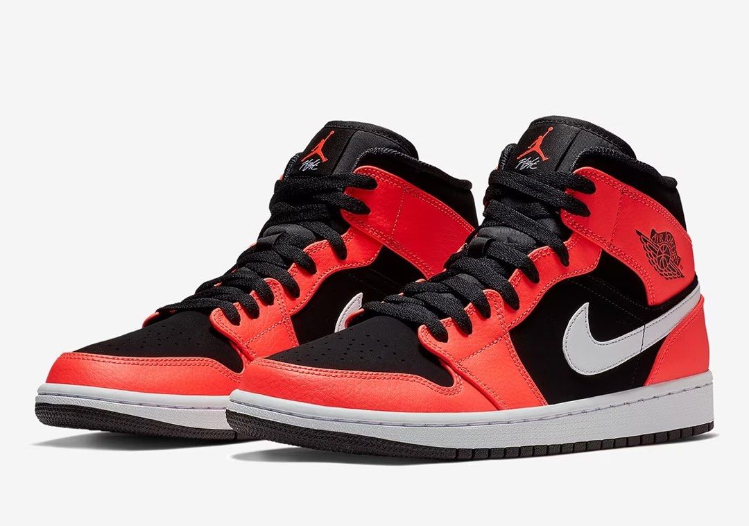 Jordan 1 mid infrared 23 on feet discount