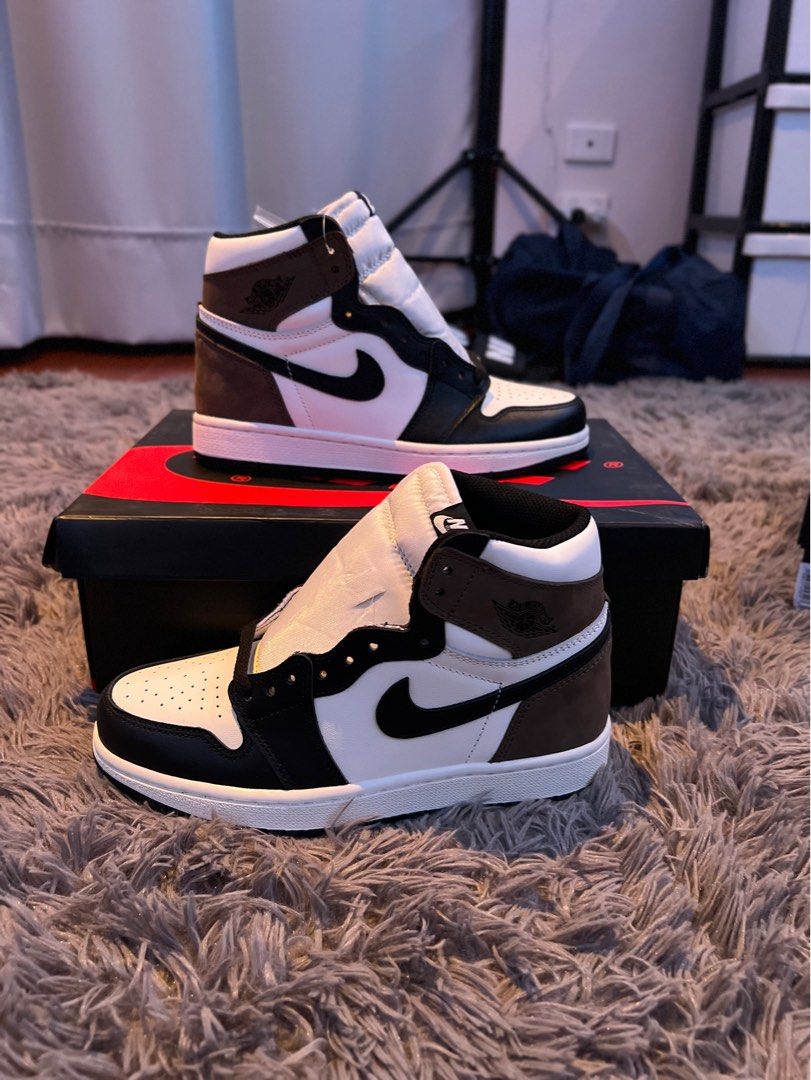 Air Jordan 1s Dark mocha Women s Fashion Shoes on Carousell