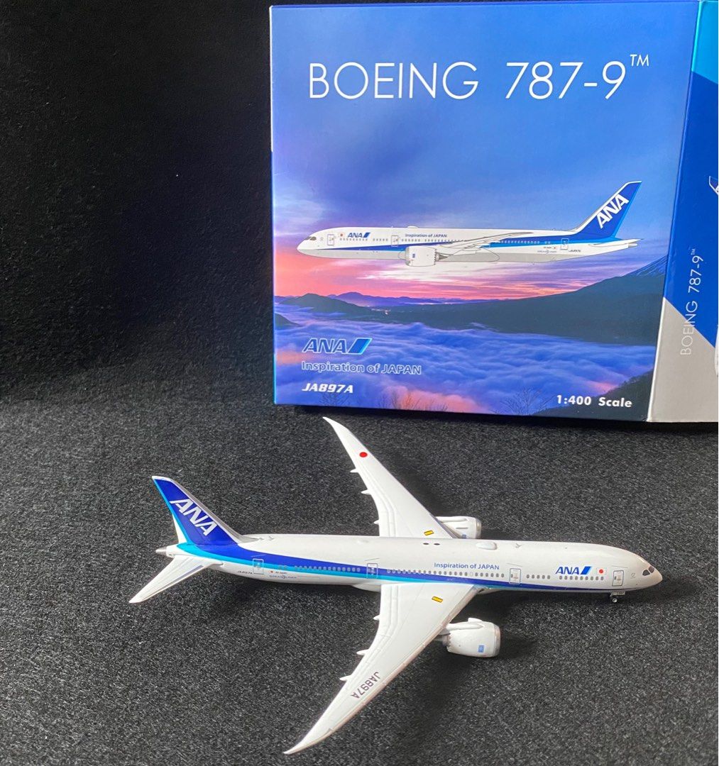 全日空ANA，B7879，JA897A，1:400，飛機模型可以選擇面交或順豐到付