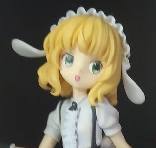 Aoshima Funny Knights 1/7 Scale Is the Order a Rabbit? Syaro Kirima PVC Figure (Used without Box)