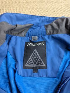 ATUNAS 歐都納 GORE-TEX 灰藍色防風防雨登山外套 L號