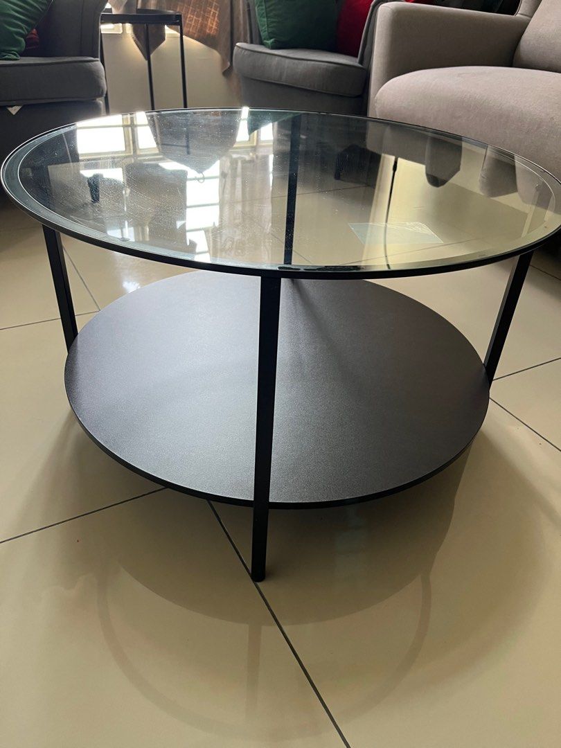 Authentic IKEA Cofee Table, Furniture & Home Living, Furniture, Shelves ...