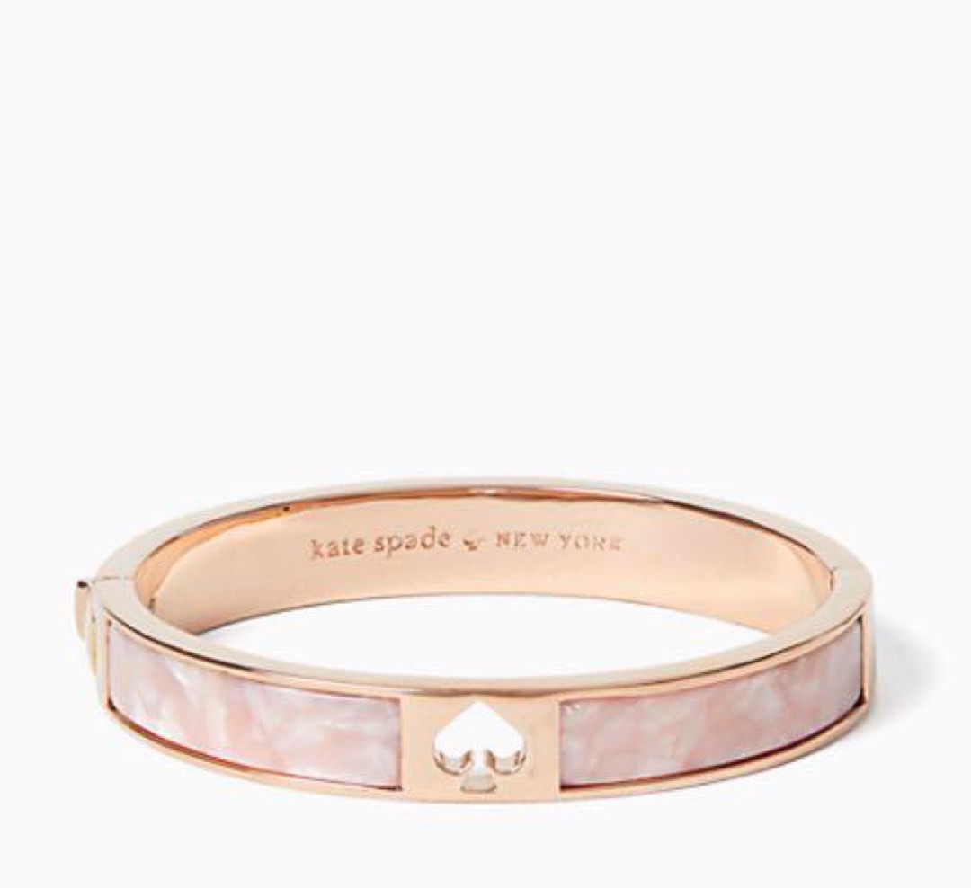 Kate spade hole punch outlet spade hinge bangle