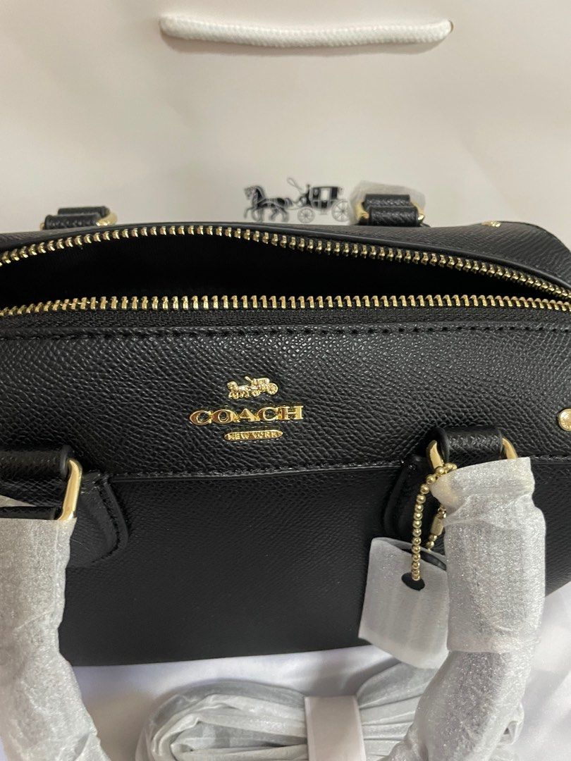 Available on Hand Original Coach Boston Bag w adjustable strap