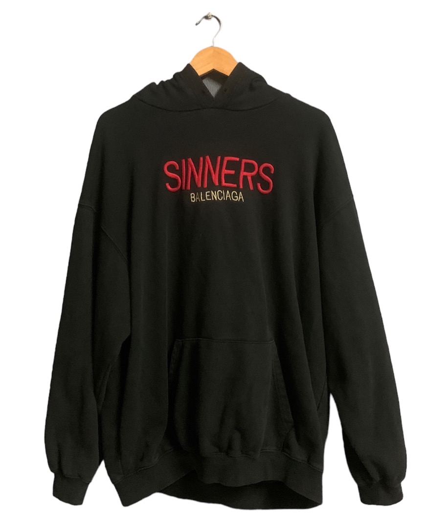 Balenciaga sinners hoodie black 2025