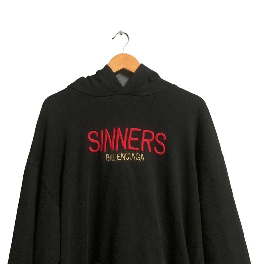 Balenciaga sinners hoodie deals