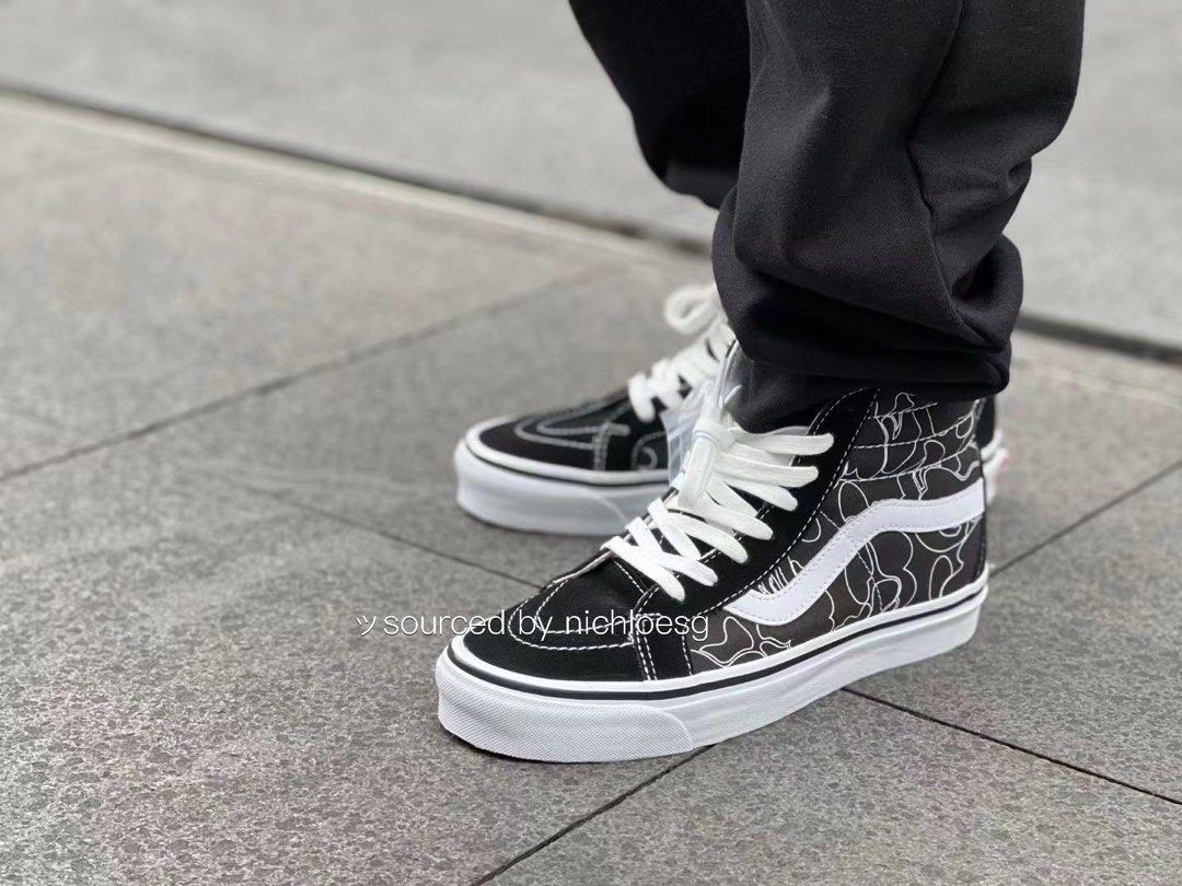 BAPE X VANS LINE ABC CAMO SK8-HI