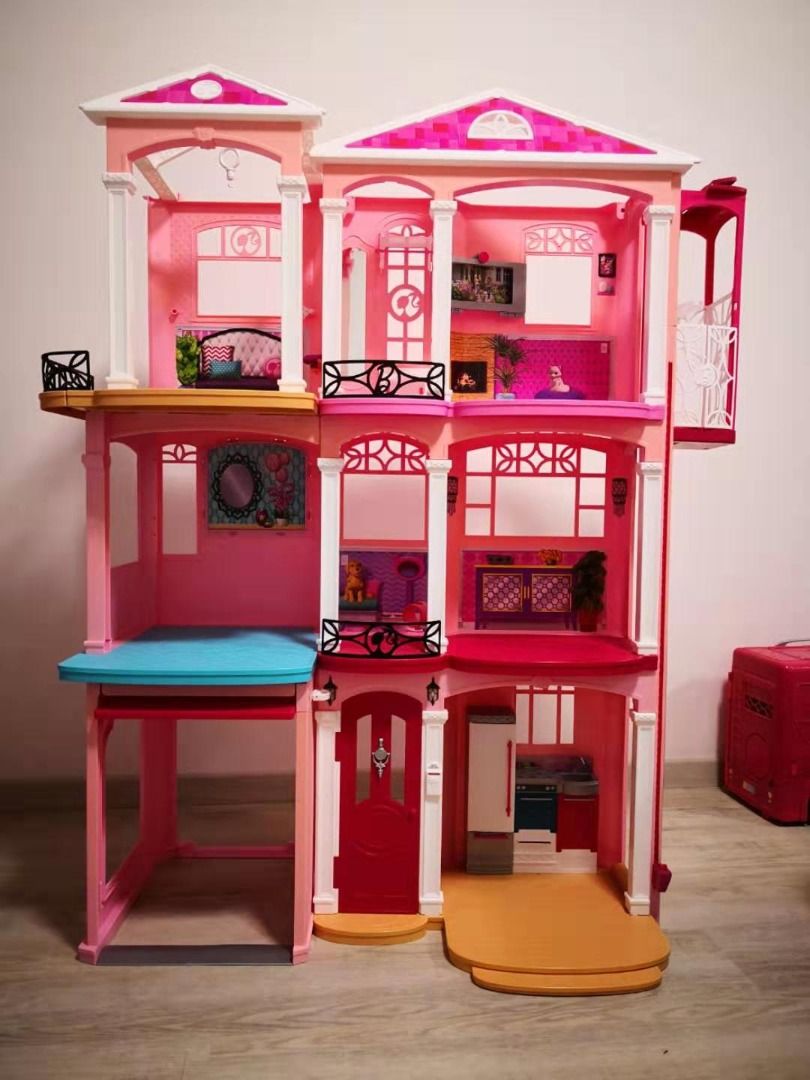 Barbie dream house garage online