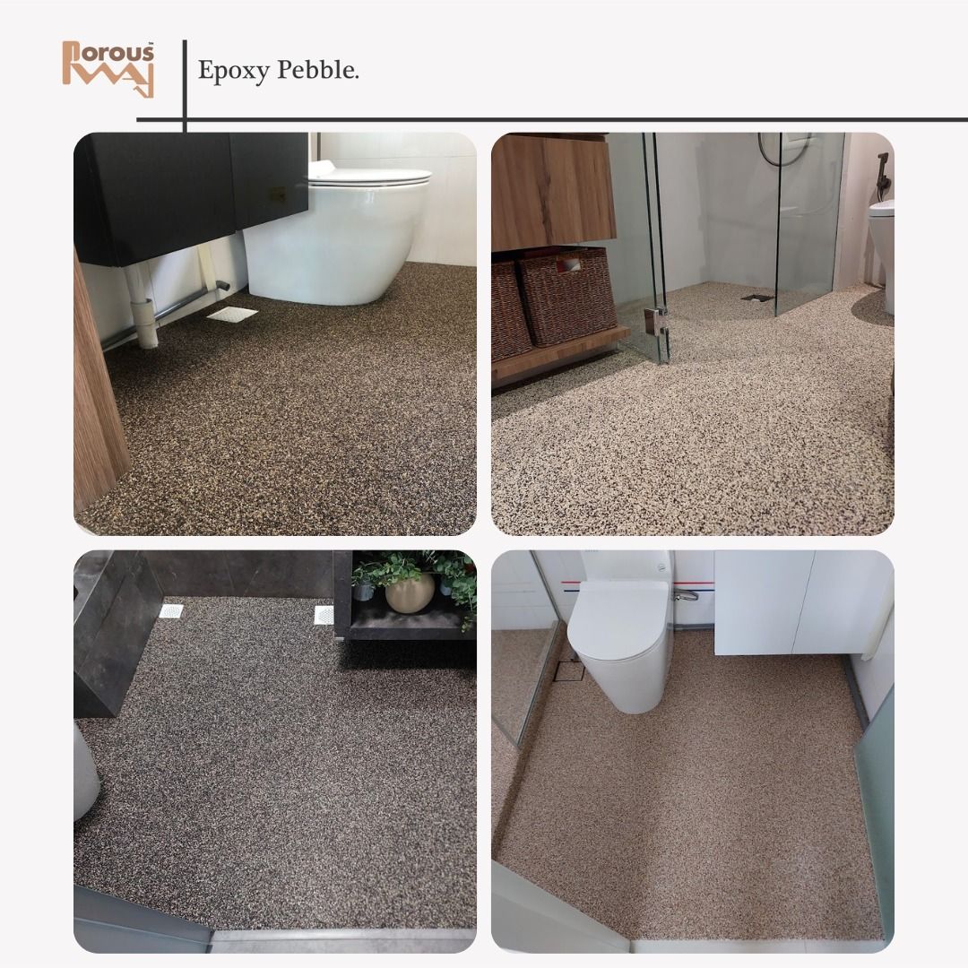 Bathroom floor renovation | Anti-slip | Aesthetic | HDB BTO Condo ...
