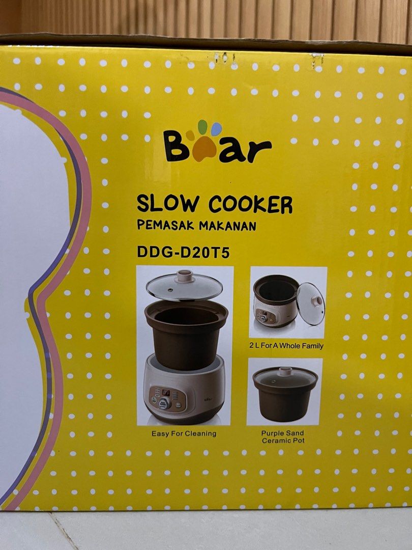 Bear Emily Slow Cooker 2L on Carousell