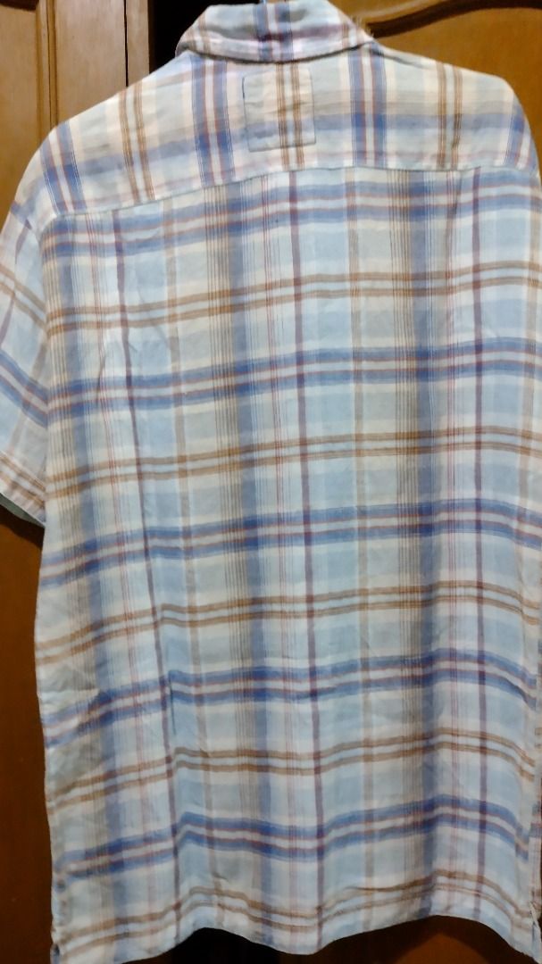 Blue Harbour (Marks & Spencer) Cooldown Linen Small Checkered brown| blue (Category: Tshirts & Polo Shirts ) located in Santa Rosa. Submitted by declutterphils (Listing ID 1220501266, Image 2). Description: Blue Harbour (Marks & Spencer) Cooldown Linen Small Checkered brown/blue Hi! I'm located at Sta Rosa Laguna Deal Method: Pick up or shipping only (thru lalamove or shopee checkout) upon buyer's expense Modes of Payment thru gcash or bank trans