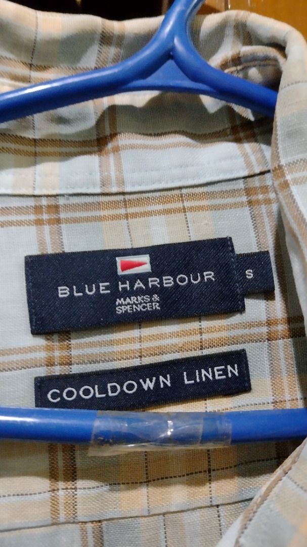 Blue Harbour (Marks & Spencer) Cooldown Linen Small Checkered brown| blue (Category: Tshirts & Polo Shirts ) located in Santa Rosa. Submitted by declutterphils (Listing ID 1220501266, Image 3). Description: Blue Harbour (Marks & Spencer) Cooldown Linen Small Checkered brown/blue Hi! I'm located at Sta Rosa Laguna Deal Method: Pick up or shipping only (thru lalamove or shopee checkout) upon buyer's expense Modes of Payment thru gcash or bank trans