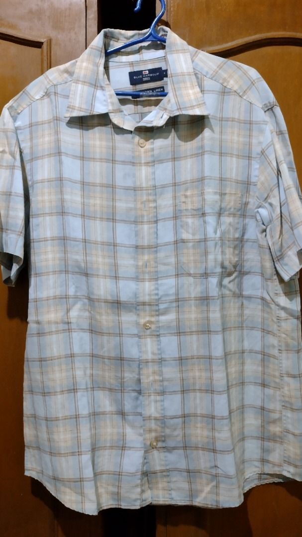 Blue Harbour (Marks & Spencer) Cooldown Linen Small Checkered brown| blue (Category: Tshirts & Polo Shirts ) located in Santa Rosa. Submitted by declutterphils (Listing ID 1220501266, Image 1). Description: Blue Harbour (Marks & Spencer) Cooldown Linen Small Checkered brown/blue Hi! I'm located at Sta Rosa Laguna Deal Method: Pick up or shipping only (thru lalamove or shopee checkout) upon buyer's expense Modes of Payment thru gcash or bank trans
