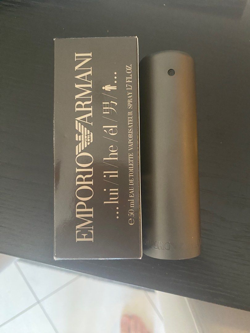brand new Emporio Armani He fragrance