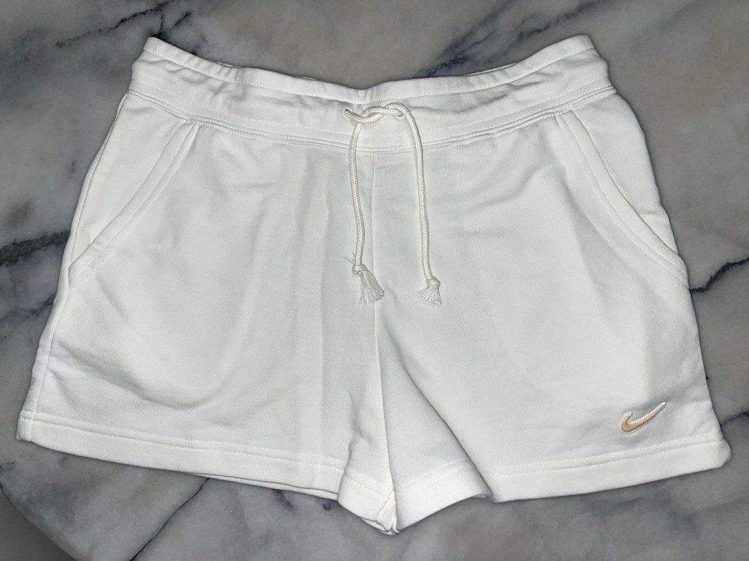 Brand New Nike White Mid Thigh Length Shorts Women s Fashion