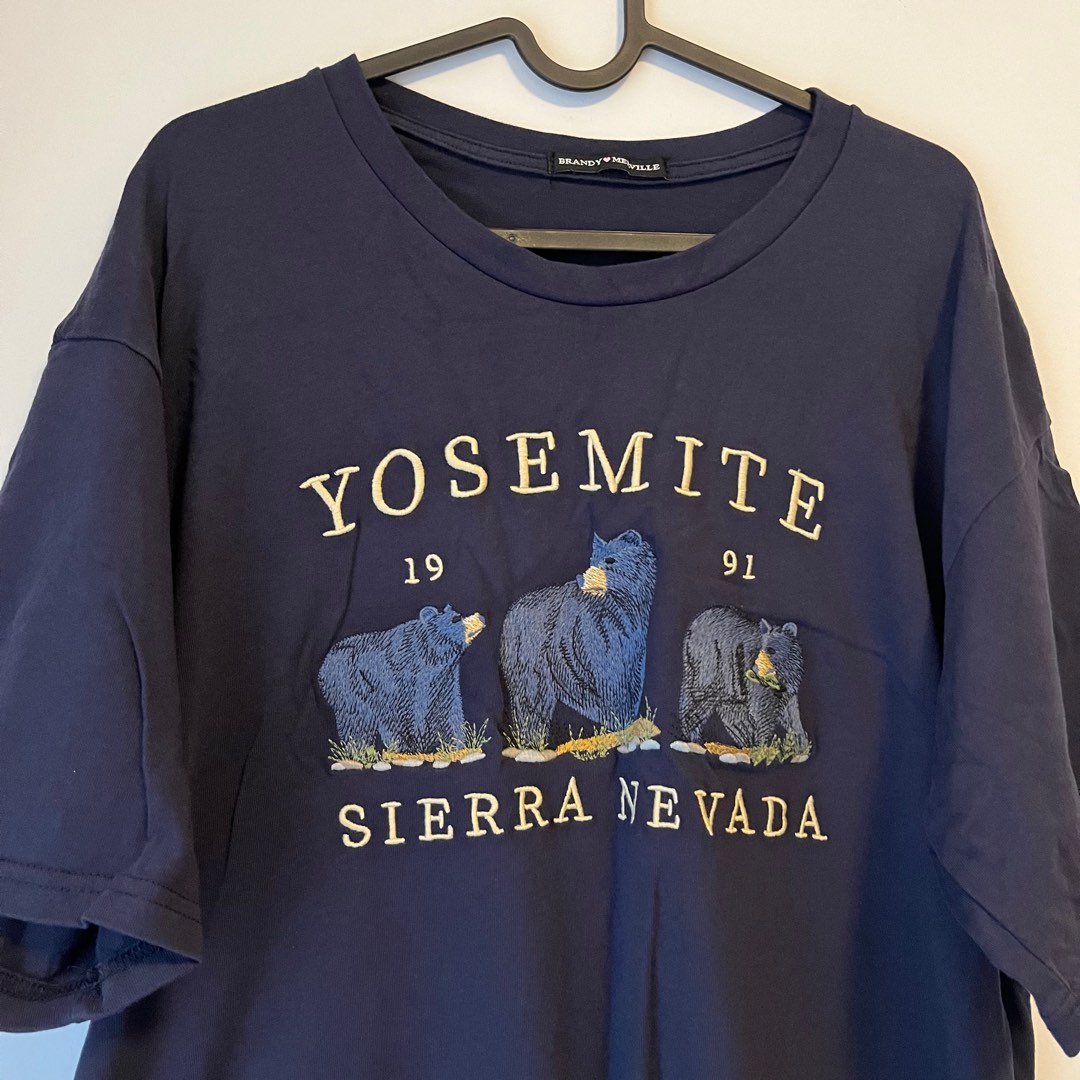 brandy melville graphic oversized tee, Men's Fashion, Tops & Sets, Tshirts & Polo Shirts on